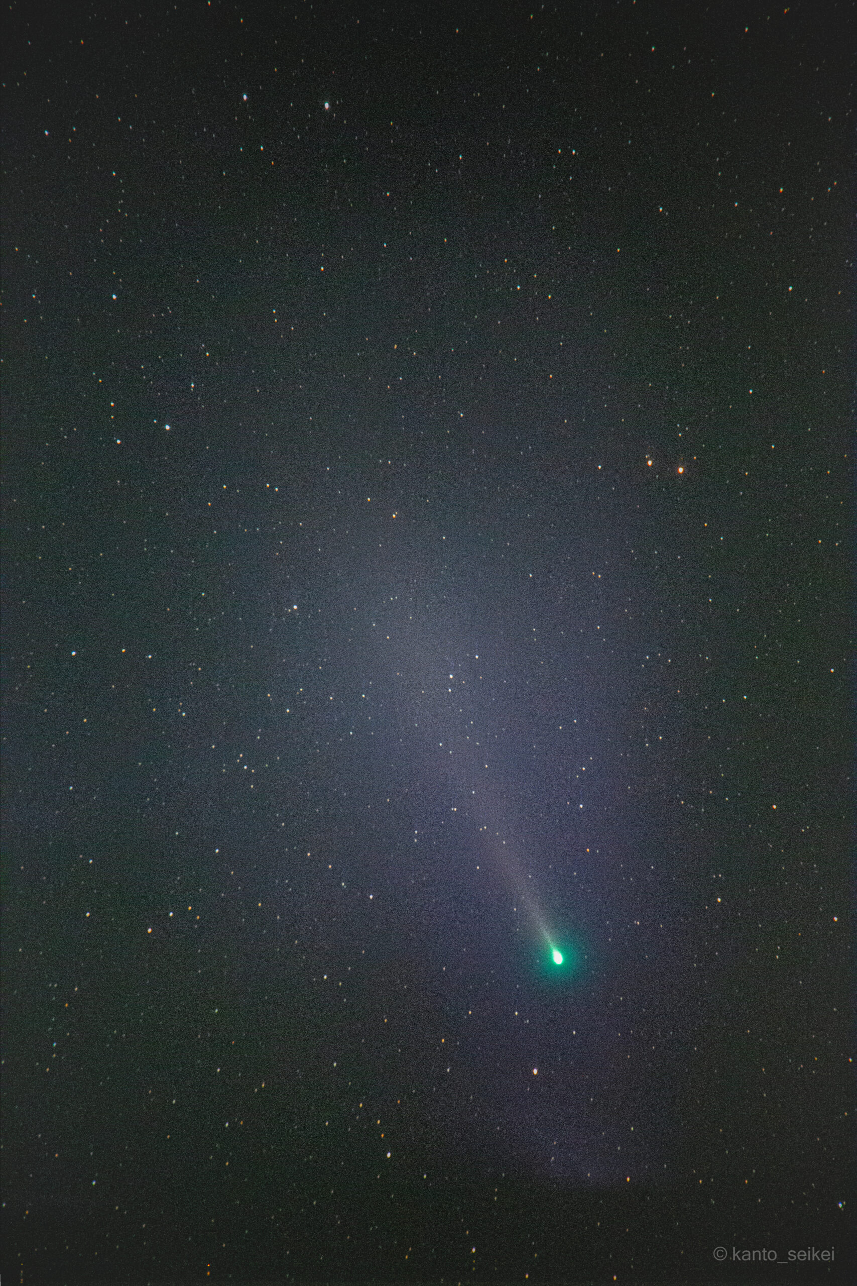 レナード彗星（C/2021 A1）を撮影（千葉県勝浦市）