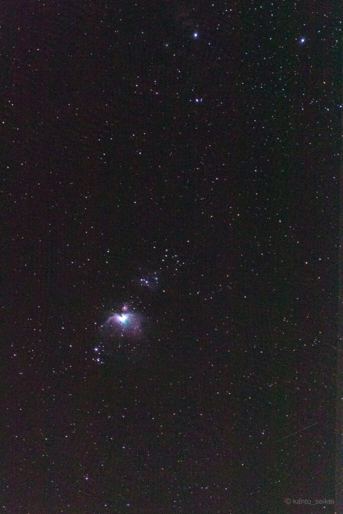 EOS 5D Mark IVでのオリオン大星雲