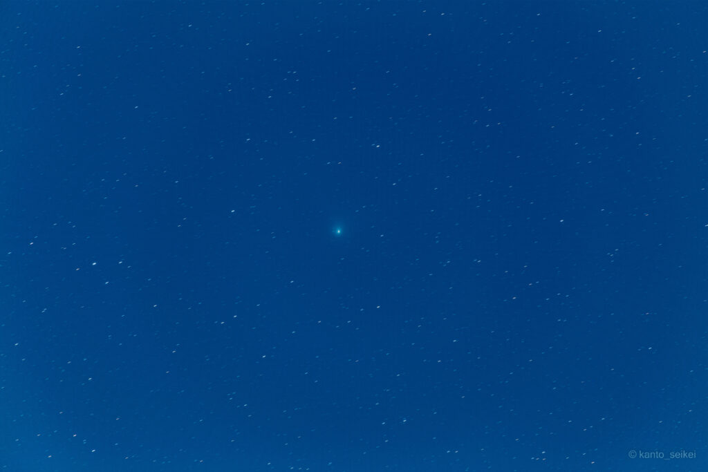 ZTF彗星を300mmの望遠レンズで撮影！（千葉県柏市）